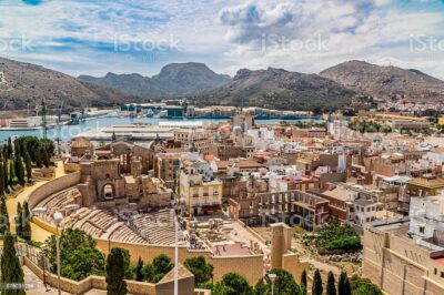 The city of Cartagena in Spain.
